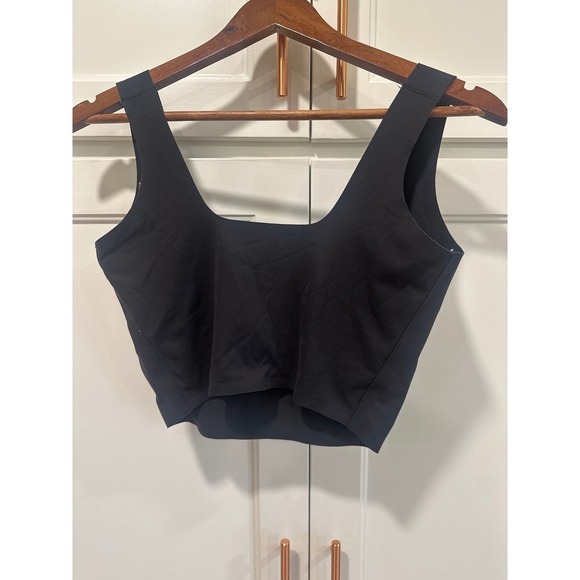 Skims Black  Bralette naked Scoop Neck Comfortable Everyday Support L-DD bra - Picture 4 of 5